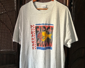 Vintage 90s Fish Alphabet Andy Mastorakis T-shirt Size M - Etsy