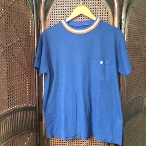 Vintage Ringer Pocket Camiseta vintage camisas ringer estilo vintage camiseta hombres vintage mujeres bolsillo camiseta regalo camiseta envío gratis mamá