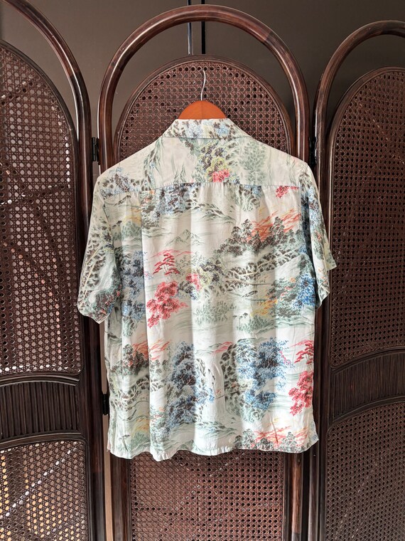 Rare vintage Penney’s hawaiian shirt rayon 1960s … - image 9