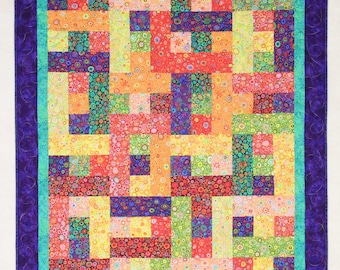 Mini-Moonlight quilt PDF (digital quilt pattern)