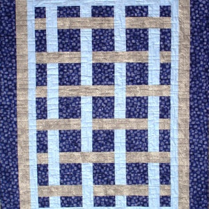 Acadia easy beginner quilt PDF (digital quilt pattern)