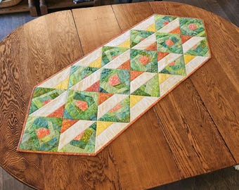 Crazy Quilt Runner Pattern: Easy Piecing, Moderate Difficulty (Digital Download)