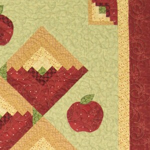 HC Apple Harvest log cabin PDF (digital quilt pattern) image 4
