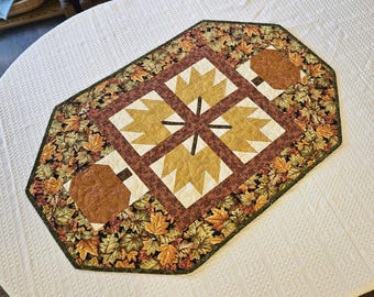 メープルテーブルランナー PDF（デジタルキルトパターン）