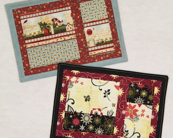 Square Up placemat PDF (digital quilt pattern)