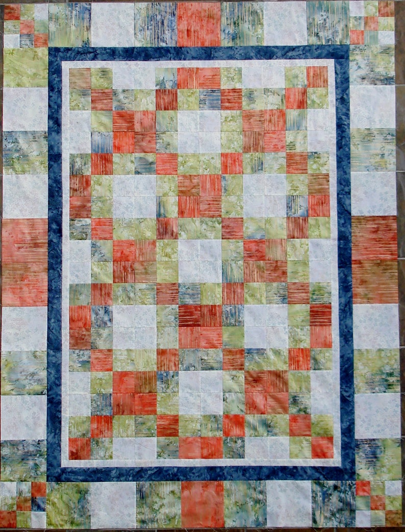 Illusion Easy Beginner Quilt PDF (digital Quilt Pattern) - Etsy