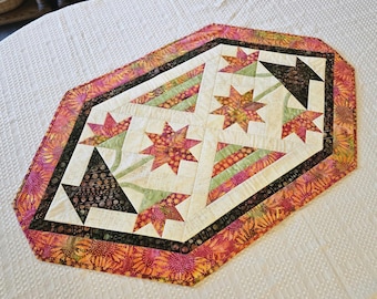 Carolina table runner PDF (digital quilt pattern)