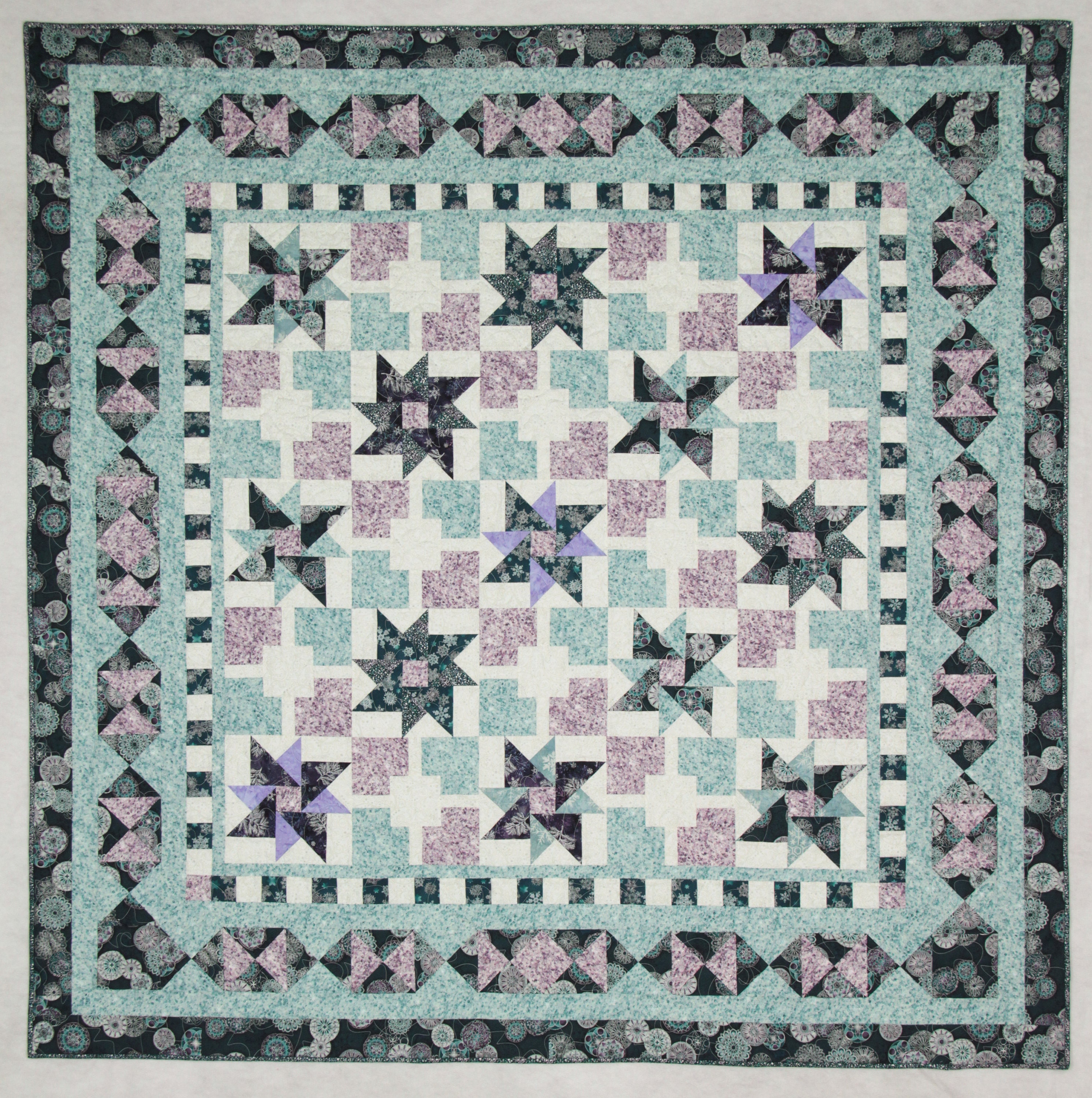 Spinning Stars PDF digital Quilt Pattern Etsy