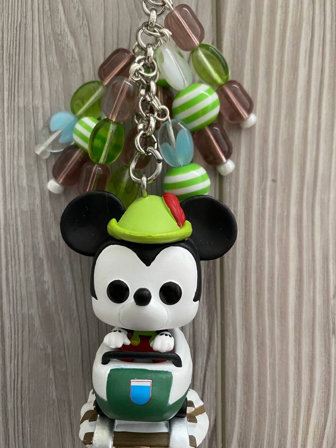 65th Anniversary Matterhorn Mickey Mouse Funko Keychain Purse | Etsy