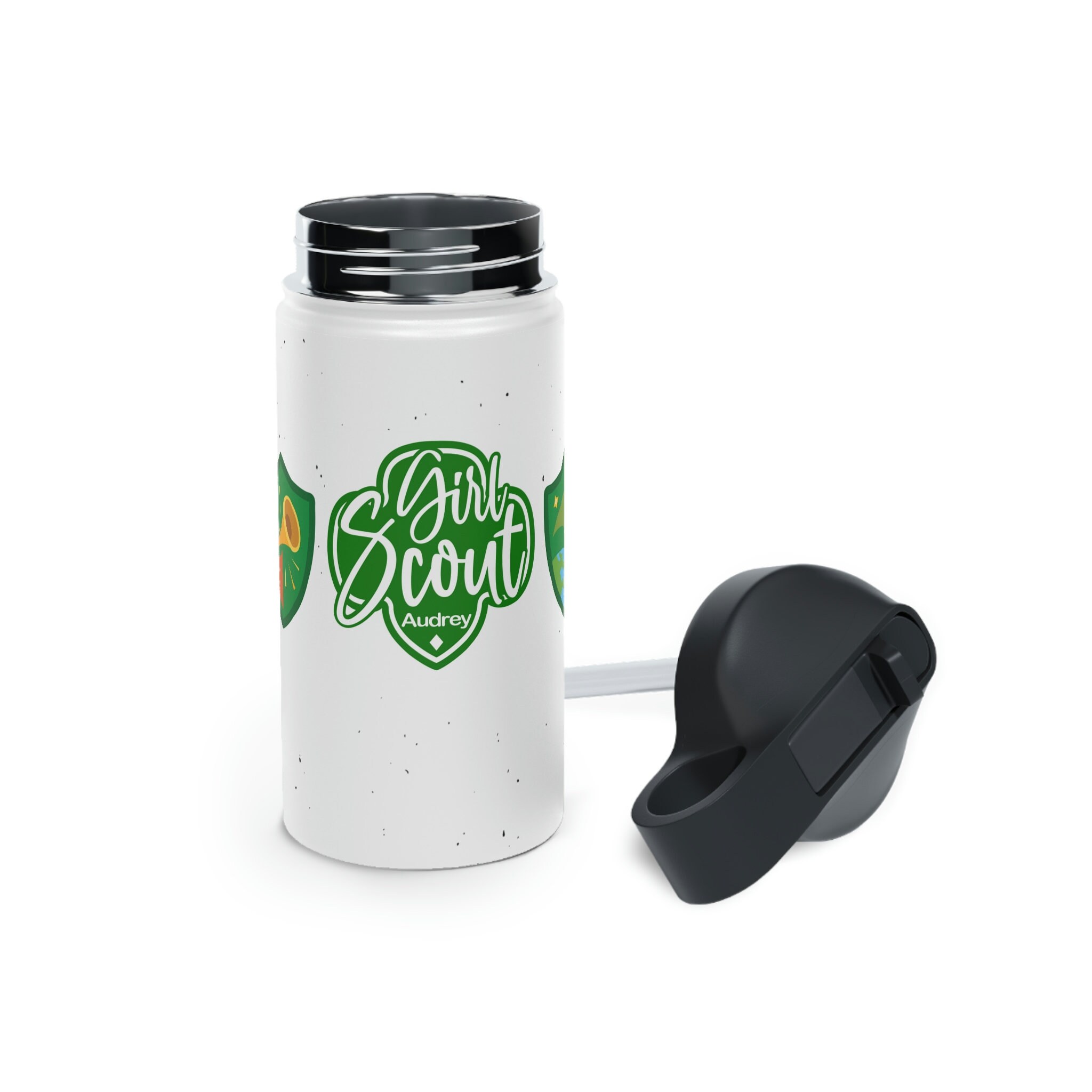 Girl Scout Water Bottle personalized Name - Etsy