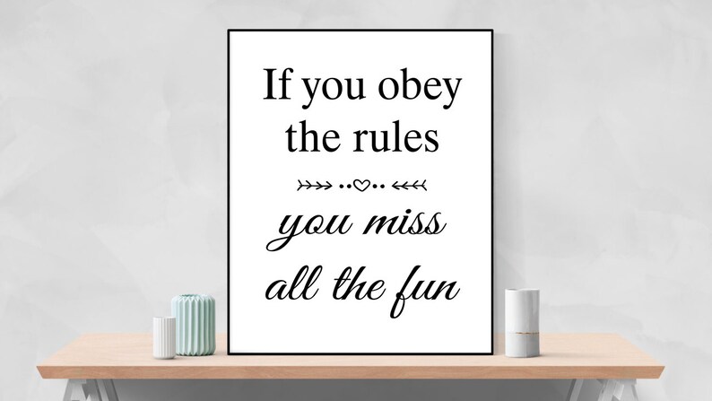 Girly Quote Poster Cute Desk Accessories College Dorm Etsy