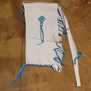 Hand-Made &quot;Turquoise Summer&quot; Small Purse/Cell Phone Bag