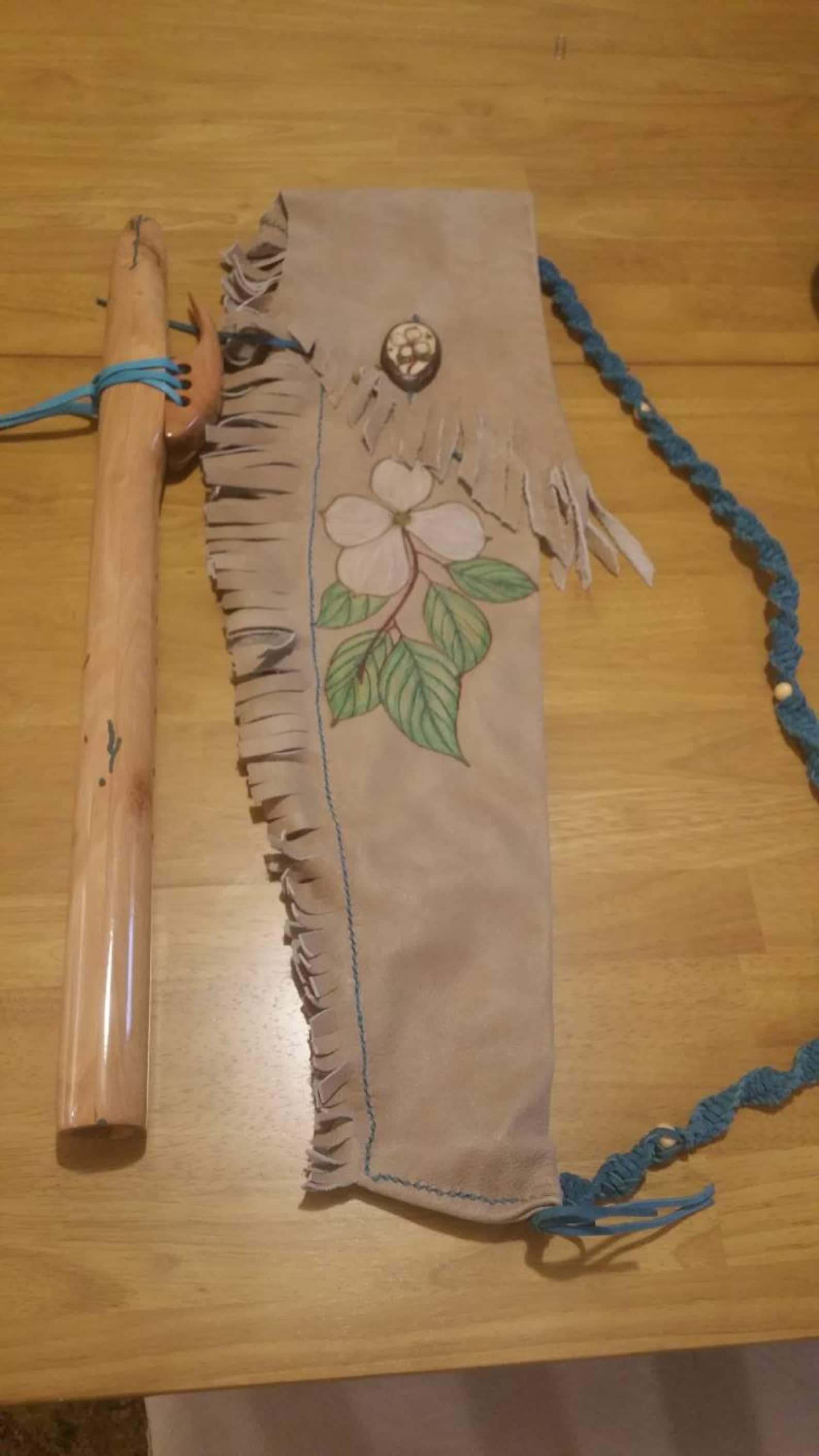 Custom Handmade Native American Flute Bags Designed to Match Your