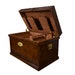 Classic Wood Tack Trunk With Horse Border and Brass Nameplate - Etsy