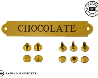 Halter Plate- Solid Brass 3/4" x 4.25"- HEAVY