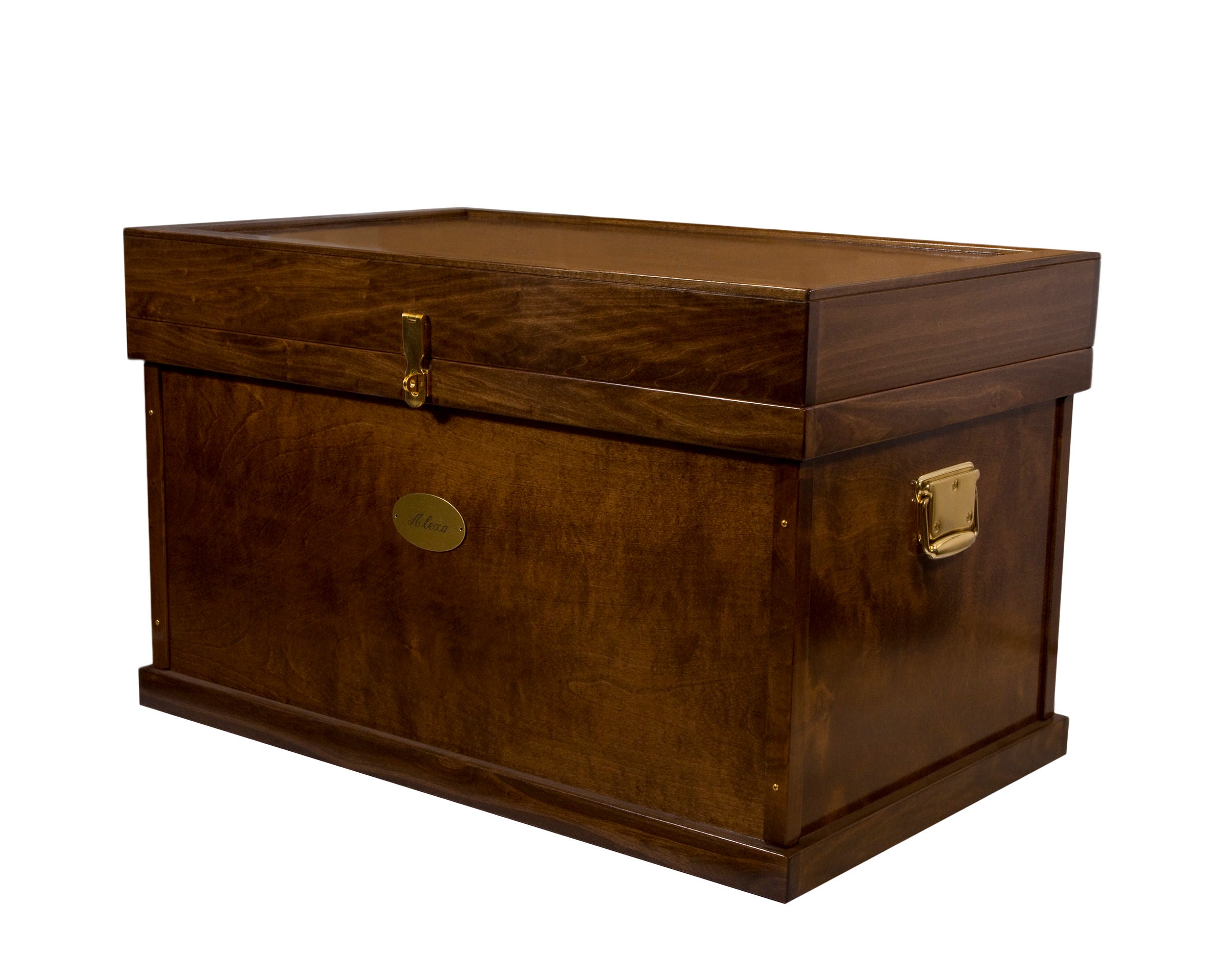Unfinished wooden 2024 chests trunks