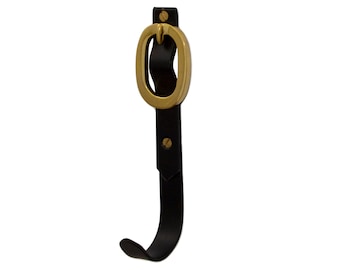 Halter Hook with Brass Buckle