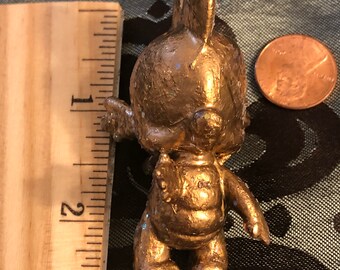 Gold leafed spike dragon Mlp toy