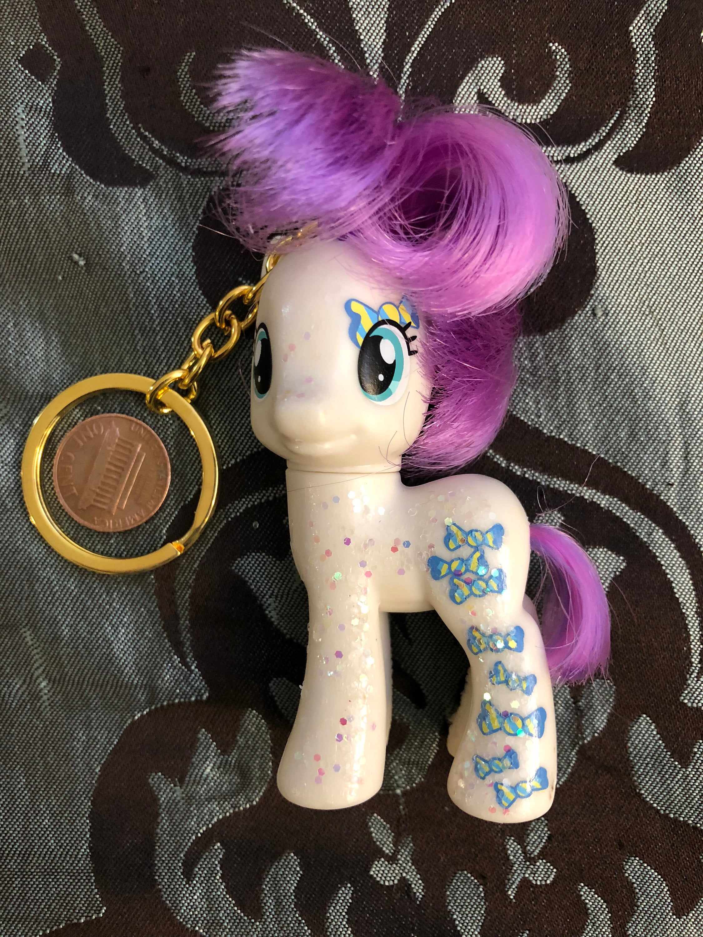 Lot 2 My Little Pony Twilight Sparkle Keychain