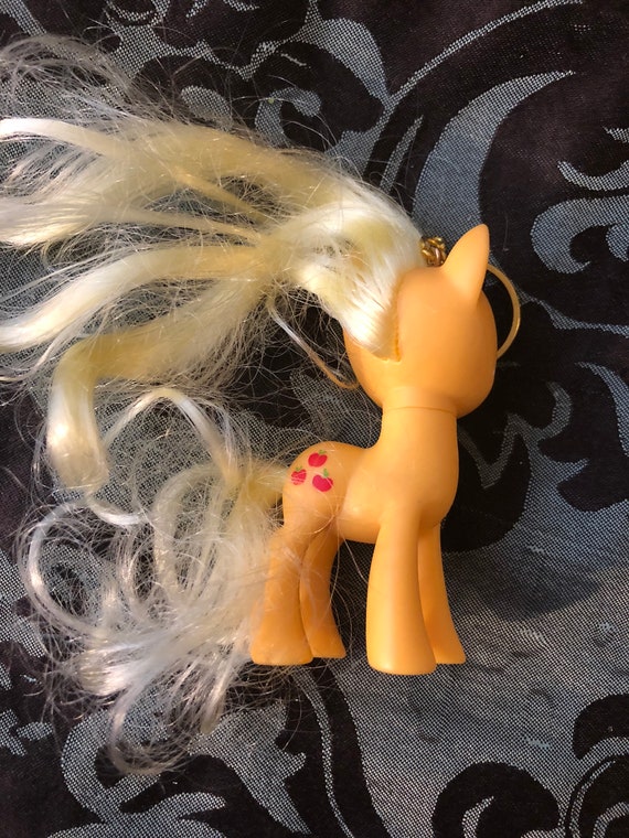 Applejack Mlp Toy Keychain Etsy UK