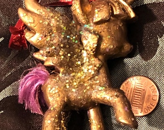Mlp Twilight sparkle gold toy ornament