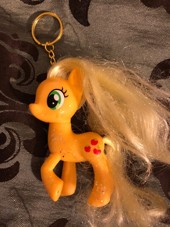 Mlp applejack keychain with glitter | Etsy Applejack pillow | Etsy