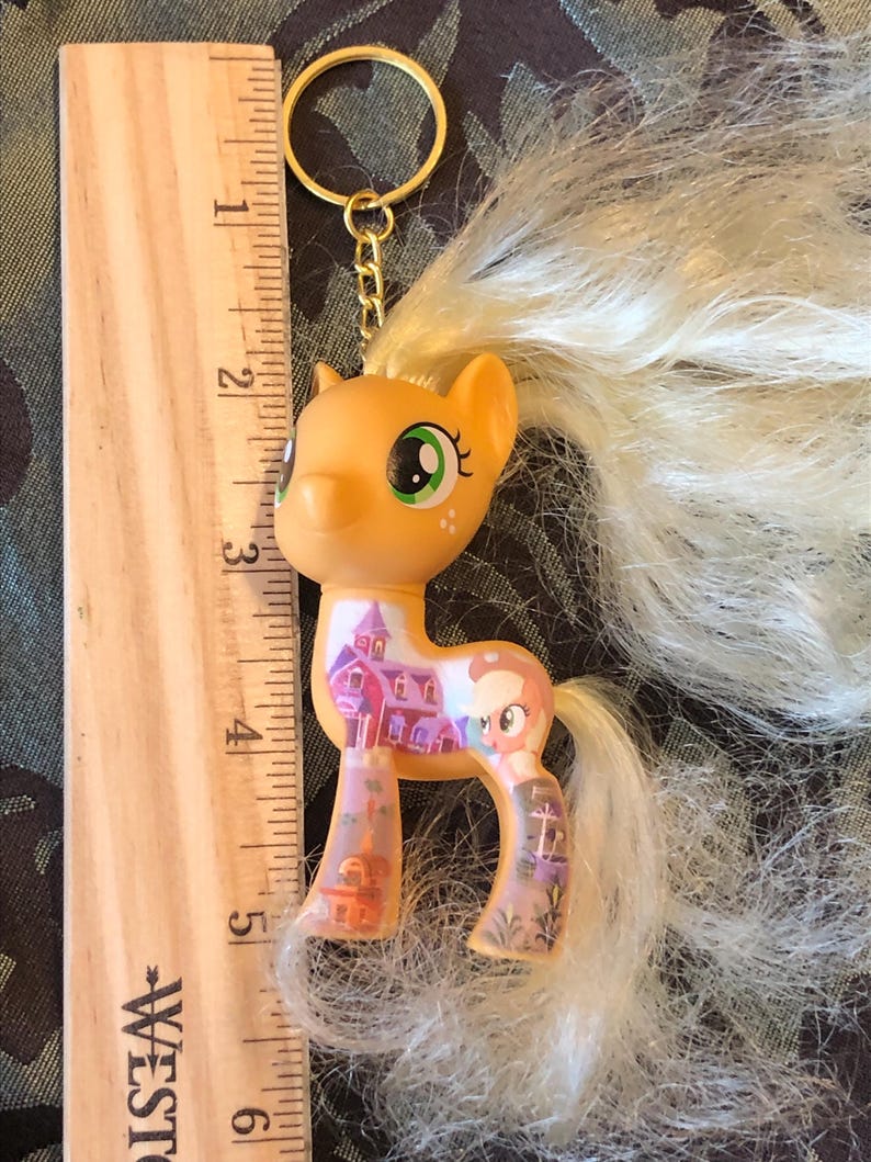 Mlp Key Rings Applejack Mlp Toy Keychain - Etsy