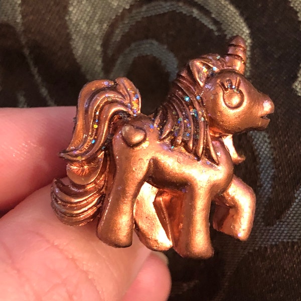 Gold Unicorn Ring Etsy