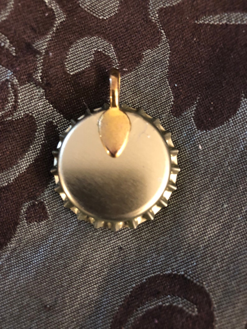Fluttershy bottle cap pendent with butterfly
