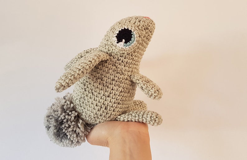 Mars The Bunny amigurumi rabbit EASY TO FOLLOW crochet pattern image 3