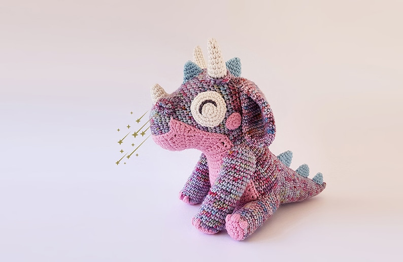 Orbit the Dragon Bundle Pack amigurumi dragon EASY TO FOLLOW crochet patterns image 7