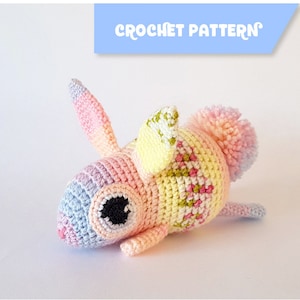 Mars The Bunny amigurumi rabbit EASY TO FOLLOW crochet pattern image 1