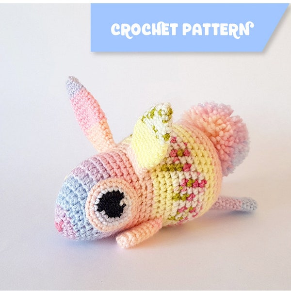 Mars The Bunny | amigurumi rabbit | EASY TO FOLLOW crochet pattern