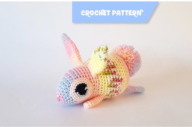 Mars The Bunny amigurumi rabbit EASY TO FOLLOW crochet pattern image 1