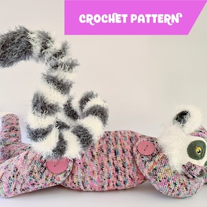 Lunar the Lemur | life-sized crochet pattern