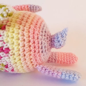 Mars The Bunny amigurumi rabbit EASY TO FOLLOW crochet pattern image 6