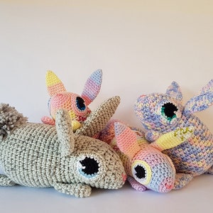 Mars The Bunny amigurumi rabbit EASY TO FOLLOW crochet pattern image 10