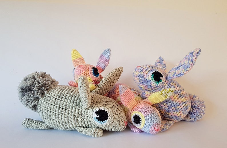 Mars The Bunny amigurumi rabbit EASY TO FOLLOW crochet pattern image 10