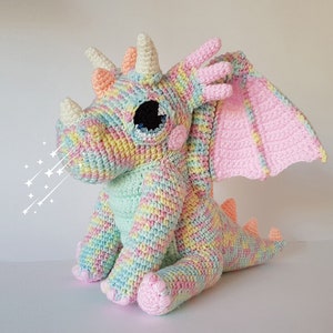 Orbit the Dragon Bundle Pack amigurumi dragon EASY TO FOLLOW crochet patterns image 6