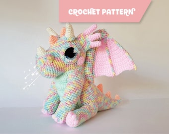 Orbit the Dragon Expansion Pack | amigurumi dragon | EASY TO FOLLOW crochet pattern