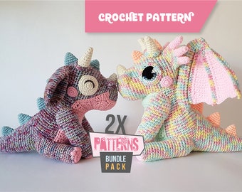 Orbit the Dragon Bundle Pack | amigurumi dragon | EASY TO FOLLOW crochet patterns