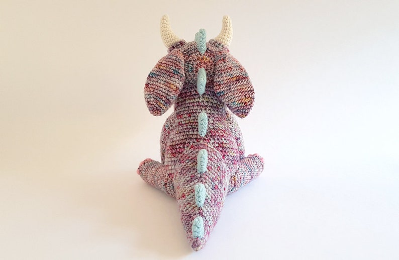 Orbit The Dragon amigurumi dragon EASY TO FOLLOW crochet pattern image 6