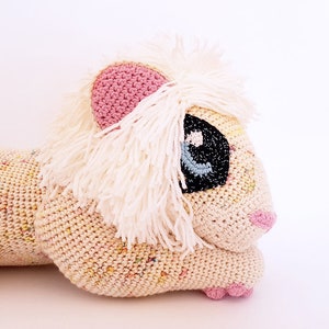 Atlas The Lion Cub amigurumi lion EASY TO FOLLOW crochet pattern image 5