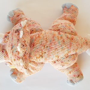 Gravity the Triceratops giant amigurumi crochet pattern image 8