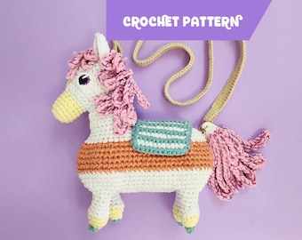 The Herd Bag | crochet horse bag pattern