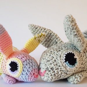 Mars The Bunny amigurumi rabbit EASY TO FOLLOW crochet pattern image 9