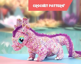 Echo the Dragon | amigurumi crochet pattern