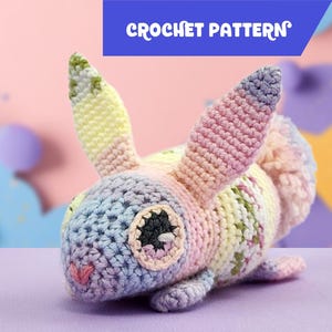Mars The Bunny | amigurumi rabbit | EASY crochet pattern - UPDATED!