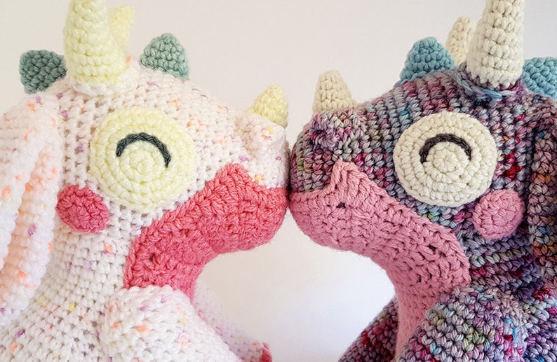 Orbit The Dragon amigurumi dragon EASY TO FOLLOW crochet pattern image 9