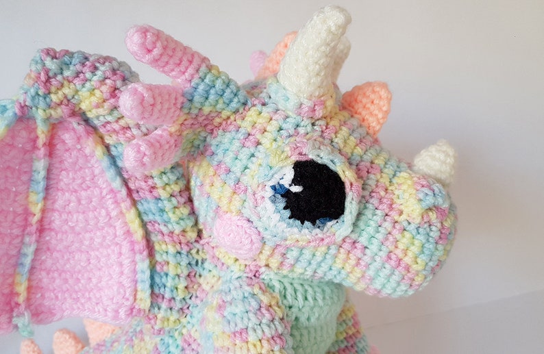 Orbit the Dragon Bundle Pack amigurumi dragon EASY TO FOLLOW crochet patterns image 8